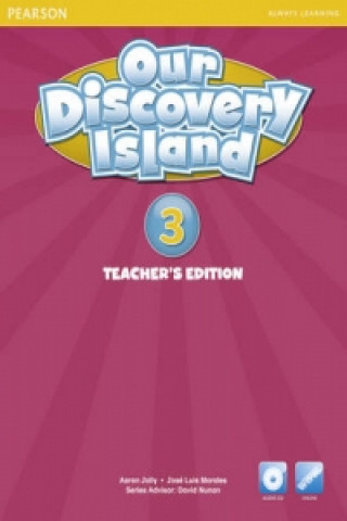 Книга Our Discovery Island American Edition Teachers Book with Audio CD 3 Pack 