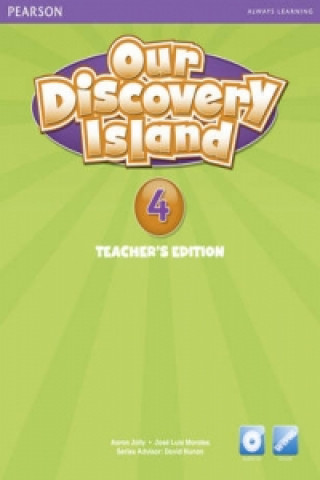 Книга Our Discovery Island American Edition Teachers Book with Audio CD 4 Pack 