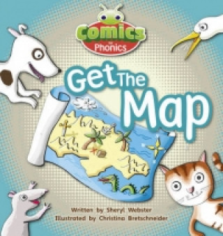 Book Bug Club Comics for Phonics Reception Phase 2 Set 05 Get the Map! Sheryl Webster