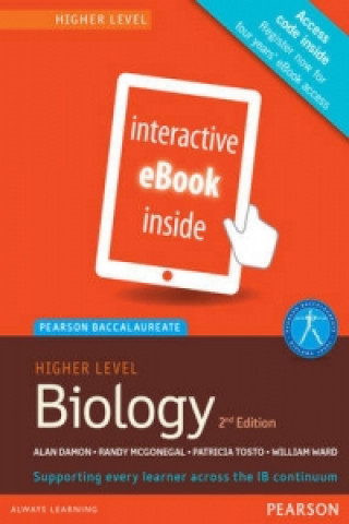 Tiskovina Pearson Baccalaureate Biology Higher Level 2nd edition ebook only edition (etext) for the IB Diploma Randy McGonegal