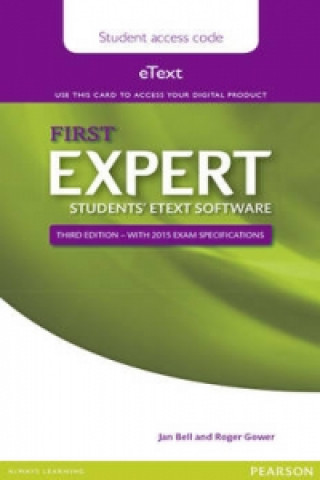 Книга Expert First 3rd Edition eText Students' PIN Card SIN DETERMINAR