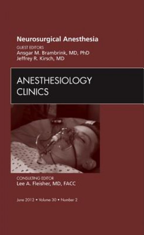 Kniha Neurosurgical Anesthesia, An Issue of Anesthesiology Clinics Jeffrey R. Kirsch