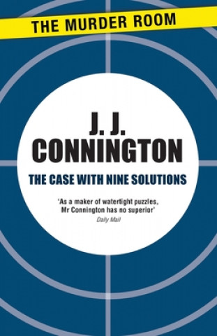 Kniha Case With Nine Solutions J. J. Connington