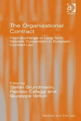 Kniha Organizational Contract Stefan Grundmann