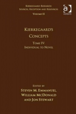 Buch Volume 15, Tome IV: Kierkegaard's Concepts Steven M. Emmanuel