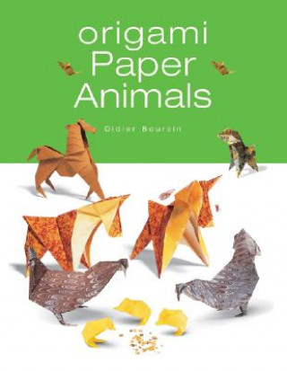 Kniha Origami Paper Animals Didier Boursin