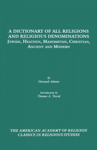 Carte Dictionary of All Religions and Religious Denominations Hannah Adams
