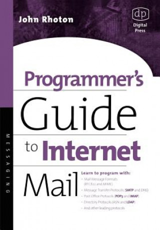 Książka Programmer's Guide to Internet Mail John Rhoton