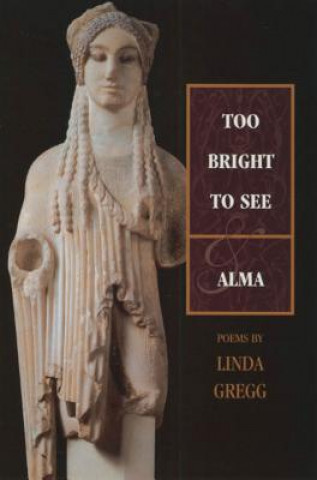 Kniha Too Bright to See Linda Gregg