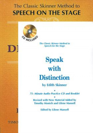 Book Speak with Distinction Edith Skinner