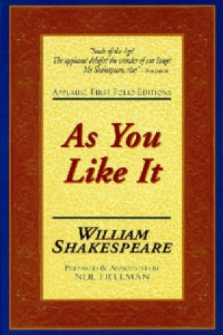 Book As You Like it William Shakespeare