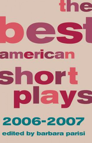 Könyv Best American Short Plays Barbara Parisi