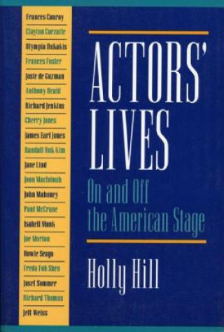 Könyv Actors' Lives Holly Hill