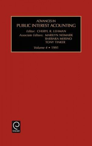 Könyv Advances in Public Interest Accounting Lehman/Merino