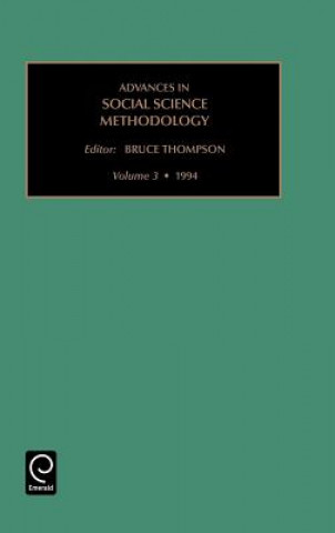 Carte Advances in Social Science Methodology Thompson Bruce Thompson