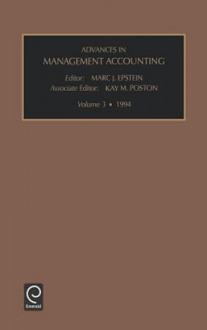 Book Advances in Management Accounting J. Epstein Marc J. Epstein