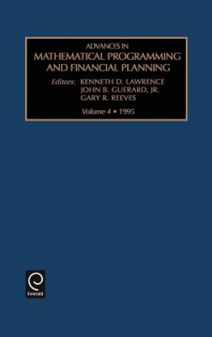 Książka Advances in Mathematical Programming and financial planning Bradley Lawrence
