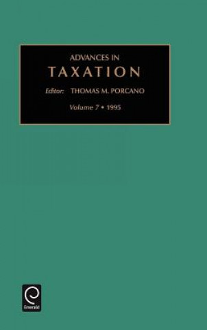 Kniha Advances in Taxation M. Porcano Thomas M. Porcano