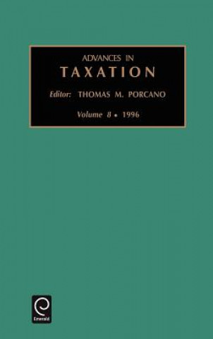 Kniha Advances in Taxation M. Porcano Thomas M. Porcano