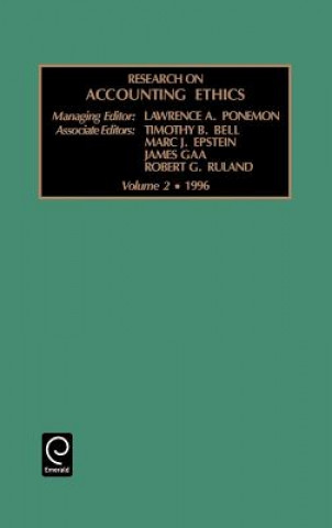 Kniha Research on Accounting Ethics A. C. Poneman Lawrence a. C. Poneman