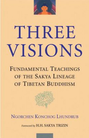 Boek Three Visions Ngorchen Konchog Lhundrub