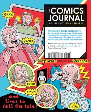 Kniha Comics Journal Gary Groth