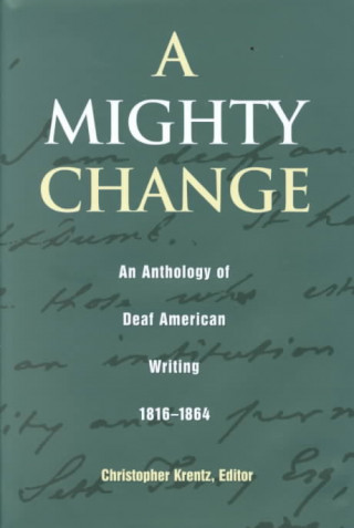 Kniha Mighty Change Christopher Krentz