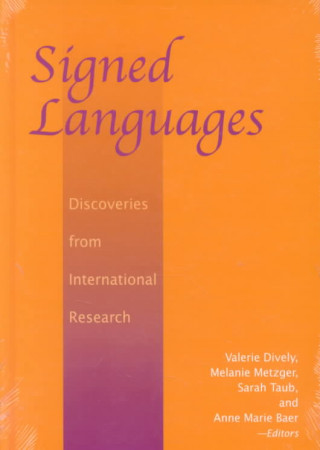 Boek Signed Languages Valerie Dively