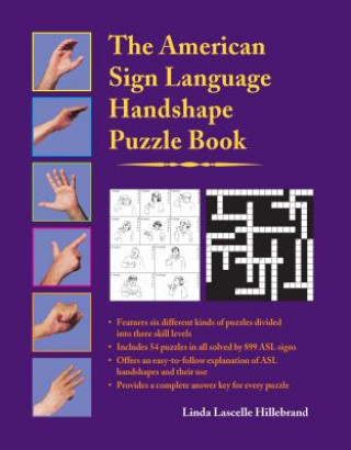 Könyv American Sign Language Handshape Puzzle Book Linda Lascelle Hillebrand