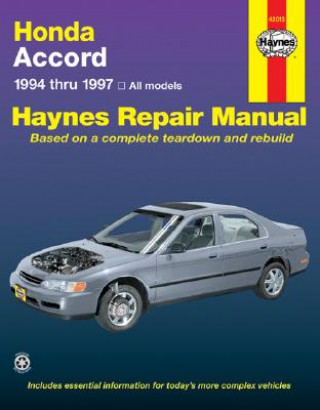 Carte Honda Accord (1994-1997) Automotive Repair Manual Jay Storer