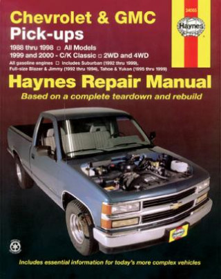 Kniha Chevrolet and GMC Pick-ups J. H. Haynes
