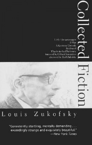 Book Collected Fiction Louis Zukofsky