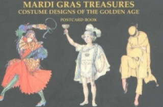 Kniha Mardi Gras Treaures: Costume Postcard Book