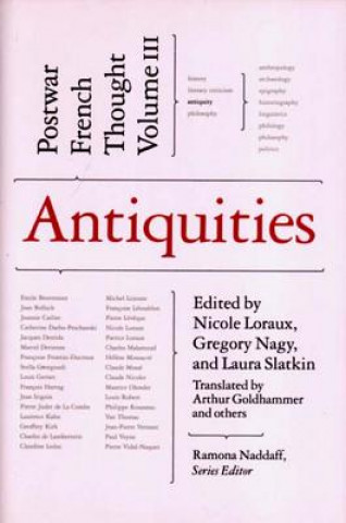 Buch Antiquities Nicole Loraux
