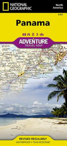 Tiskovina Panama National Geographic Maps