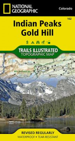 Printed items Indian Peaks/Gold Hill National Geographic Maps