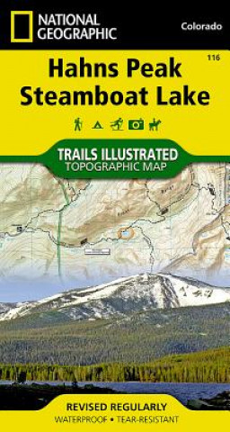 Drucksachen Hahns Peak/Steamboat Lake National Geographic Maps