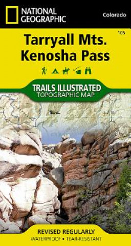 Materiale tipărite Tarryall Mountains National Geographic Maps