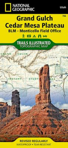 Materiale tipărite Grand Gulch National Geographic Maps