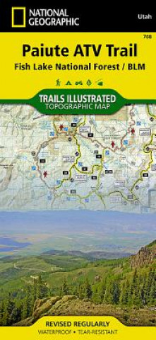 Nyomtatványok Paiute ATV Trail National Geographic Maps