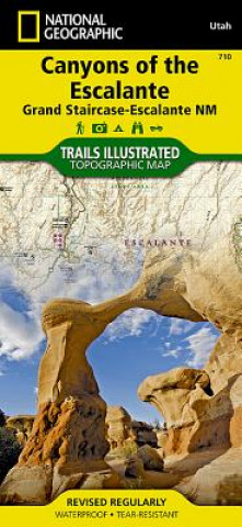 Nyomtatványok Canyons Of The Escalante National Geographic Maps