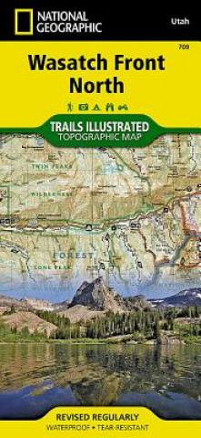 Materiale tipărite Wasatch Front North National Geographic Maps