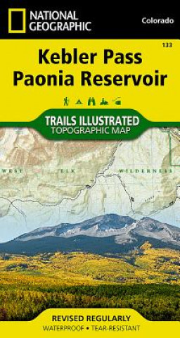 Drucksachen Kebler Pass/Paonia Reservoir National Geographic Maps