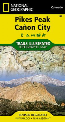 Tiskovina Pikes Peak/Canon City National Geographic Maps