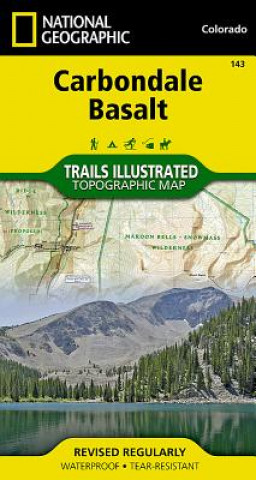 Prasa Carbondale/Basalt National Geographic Maps