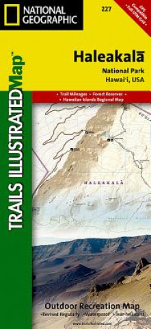 Prasa Haleakala National Park National Geographic Maps