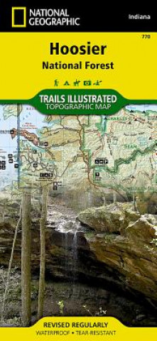 Prasa Hoosier National Forest National Geographic Maps