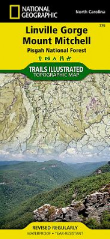 Prasa Linville Gorge Mount Mitchell Pisgah National Forest National Geographic Maps