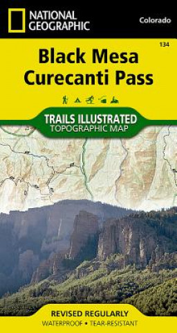 Materiale tipărite Black Mesa/Curecanti Pass National Geographic Maps