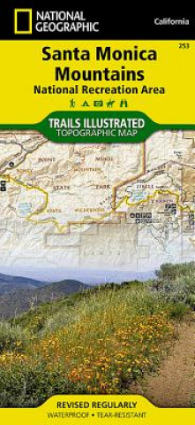 Articles imprimés Santa Monica Mountains National Geographic Maps